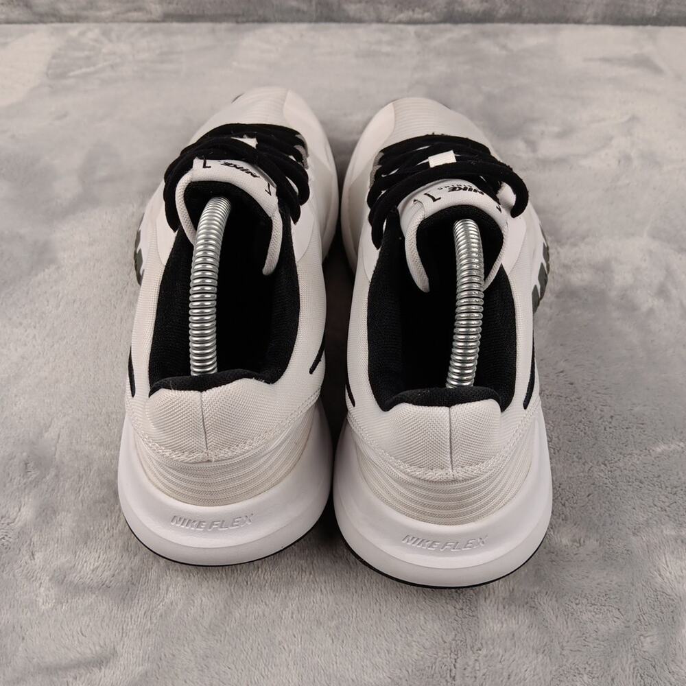 Nike Flex Control TR4 Men's Size 8.5 Running Training Shoes White Black Gray - Picture 4 of 10